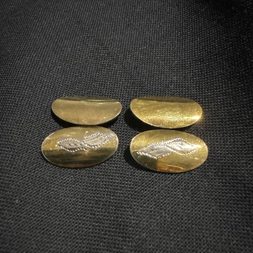 Boutons manchette vintage - boutons,