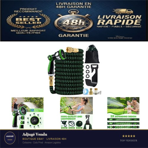 Tuyau arrosage extensible - tuyau, d'arrosage
