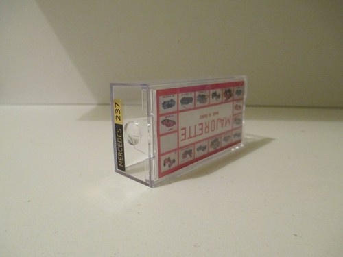 Majorette boite cristal - boite, vide
