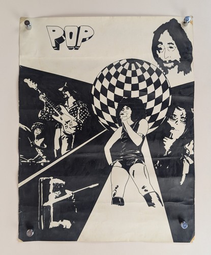 Dessin original affiche pop - original,
