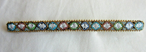 Broche art nouveau pâte de - broche,