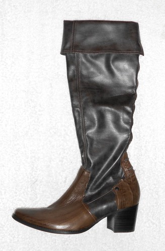 Fugitive bottes cavalières - ,