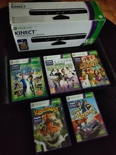 ? Capteur Kinect en boîte + 5 jeux Kinect Xbox 360 (Kinect Sports, Kinectimals)
