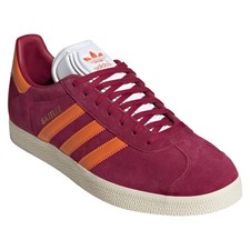 Adidas Originals Hommes AS Roma Gazelle Baskets Sneakers Rétro Bourgogne OG