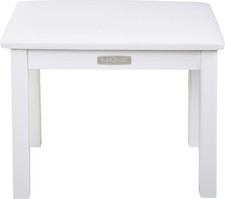BANQUETTE PIANO BLANCHE EN