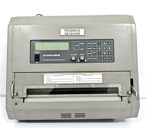 Furuno fax 410 facsimile - furuno,