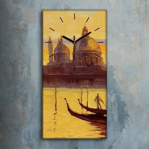 Horloge murale sur toile - , 30x60