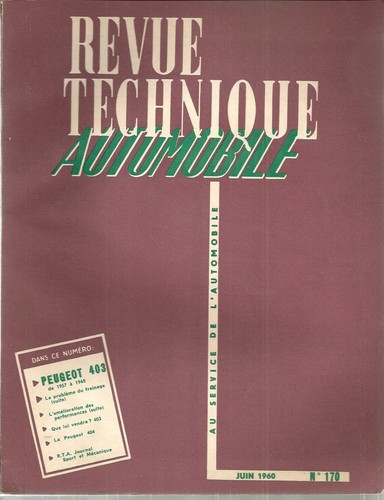 Revue technique automobile - revue,