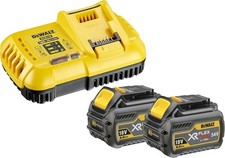 Chargeur de batterie Dewalt DCB118T2-QW 18/54 V 8,0 A XR FLEXVOLT Lithium 2x6Ah