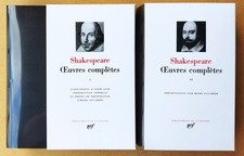 (LA PLÉIADE)  --- SHAKESPEARE. OEUVRES COMPLÈTES I & II --- 1996/1994