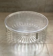 Kartell table d’appoint transparente polycarbonate