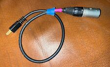 PETIT  CÂBLE  Audio XLR  / GHIELMETTI