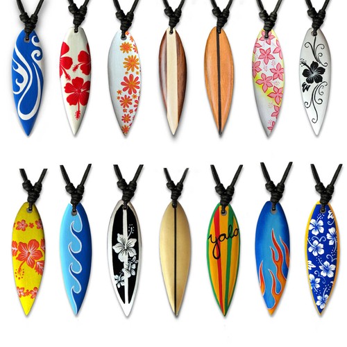Collier surfeur planche - surfeur, de