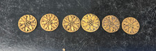 BRONZE 6 ROSACES CACHE CLOU
