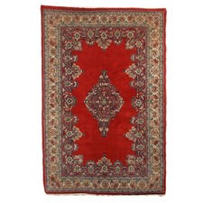 Tapis Ancien Asiatique Coton