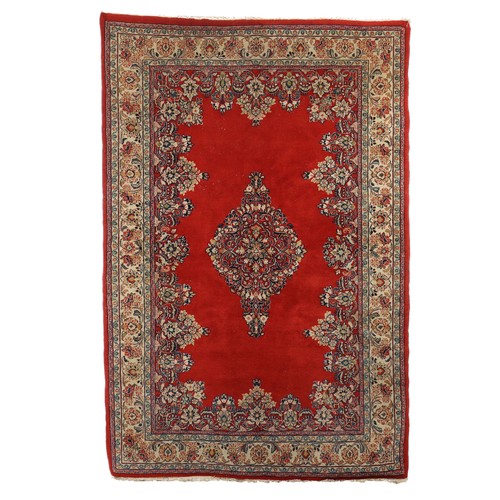 Tapis ancien asiatique coton - asiatique,