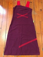 Robe Pygmées M bordeaux / tulle rouge