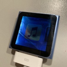 HS - Apple Ipod Nano 6 - 8go 8gb - Baladeur Mp3 - A1366 - pour pièces ou réparer