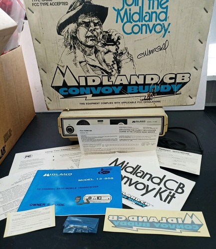 Vtg midland convoy - cb, buddy