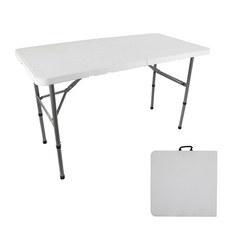 Table pliante camping 120 x 60cm - 2 Hauteurs - Table pique-nique enfants - Tabl