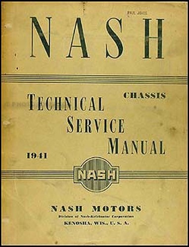 1941 nash châssis technique - 1941,