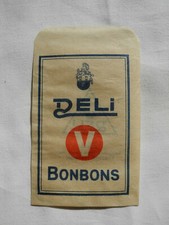 militaria allemand sachet friandises DELI ww2 german candies bag Landser 2wk WH
