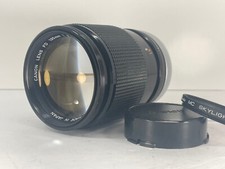Objectif Téléphoto Canon FD 135Mm F/2.5 S.C. SC MF Venu Du JAPON
