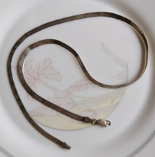 vintage collier argent massif