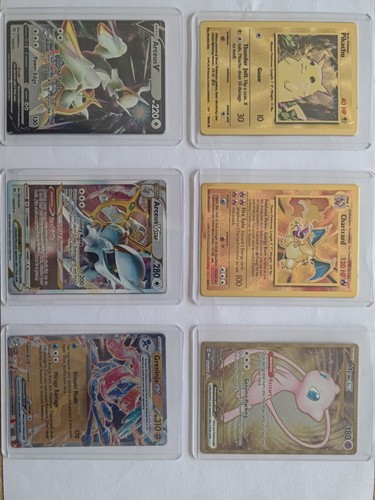 Pokémon lot cartes - 6, métal