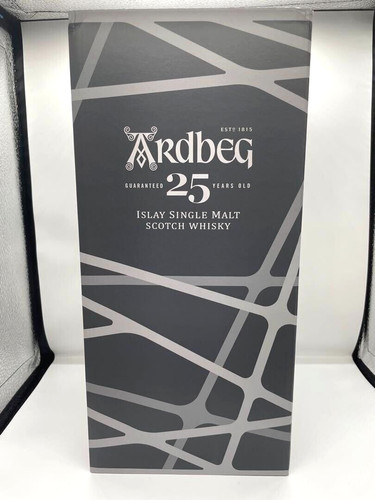 Ardbeg empty bottle with - ardbeg,