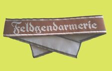 Bande de bras Ärmelband Feldgendarmerie Bevo - REPRODUCTION de qualité
