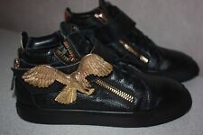 GIUSEPPE ZANOTTI Sneakers Baskets Sneakers Edition Limitée Aigle Doré T 37 TBE