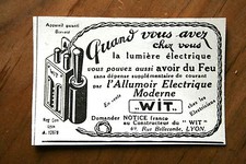 PUB ALLUMOIR ELECTRIQUE WIT