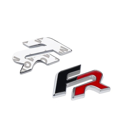 Logo seat calandre métal - fr,