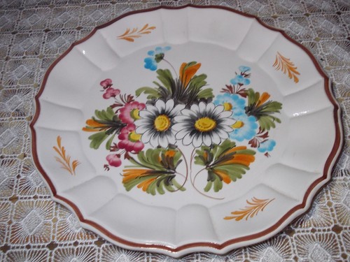 Assiette céramique décor - céramique,