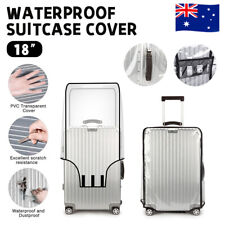 Housse De Valise Transparente Et Imperméable En Pvc Pour Protection De /