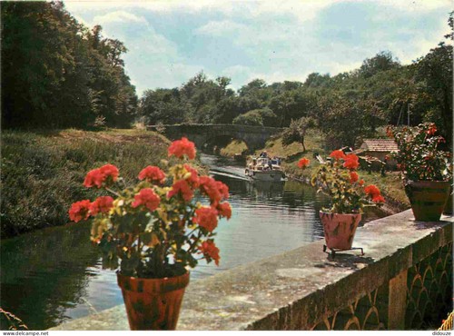 Carte postale nièvre - carte,