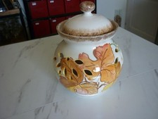 Pot à oignons avec couvercle motifs