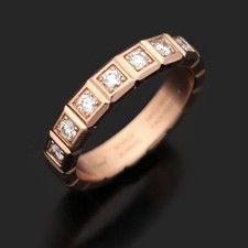 Chopard Bague Ice Cube 18K Or Rose 11P Diamant moitié taille 50 115115768