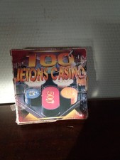 JOUET 100 JETONS DE CASINO SOUS EMBALLAGE
