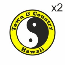 Stickers plastifiés Town &