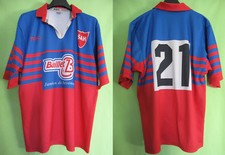 Maillot Rugby SAH hagetmautien Porté #21 Jambon Bayonne Hagetmau Vintage - XL