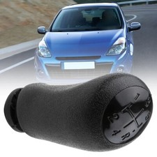 Pommeau de Levier de Vitesse NOIR Boite 5 pour CLIO 3 Laguna 2 Modus Twingo 3