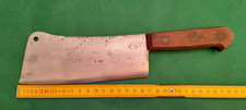 Outil Ancien - feuille de boucher old butcher's knife hachoir viande NG NOGENT