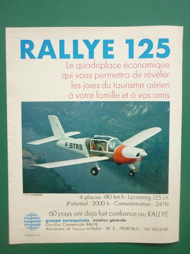 1973 pub aerospatiale avion - 1/1973,