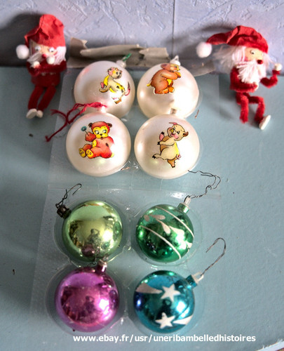 Lot boules noël déco - de,