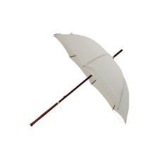 Ombrelle coton écru de luxe