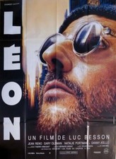LEON - THE PROFESSIONAL - BESSON / PORTMAN / RENO - ORIGINAL LARGE MOVIE POSTER
