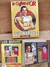 LUIS MARIANO Coffret d'OR 2 K7 Vhs Espana Marco Polo Maria Luisa Mexico Valencia