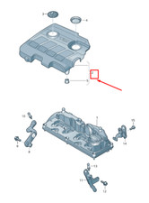 Cache moteur AUDI A1 MK1